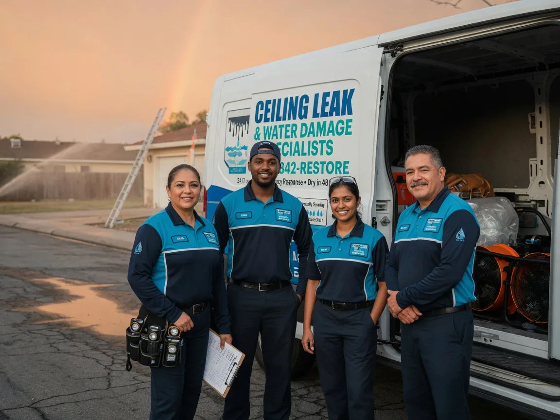 Ceiling Leak Cleanup company in Wofford Heights, CA