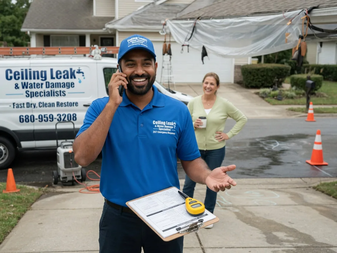 Ceiling Leak Cleanup Wofford Heights, CA FAQs